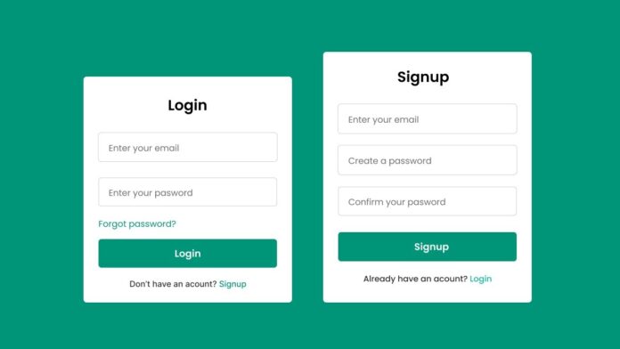 30+ Free Login & Registration Form Templates in HTML & CSS