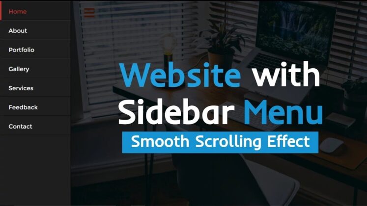 Top 15 Sidebar Menu Templates In HTML CSS & JavaScript