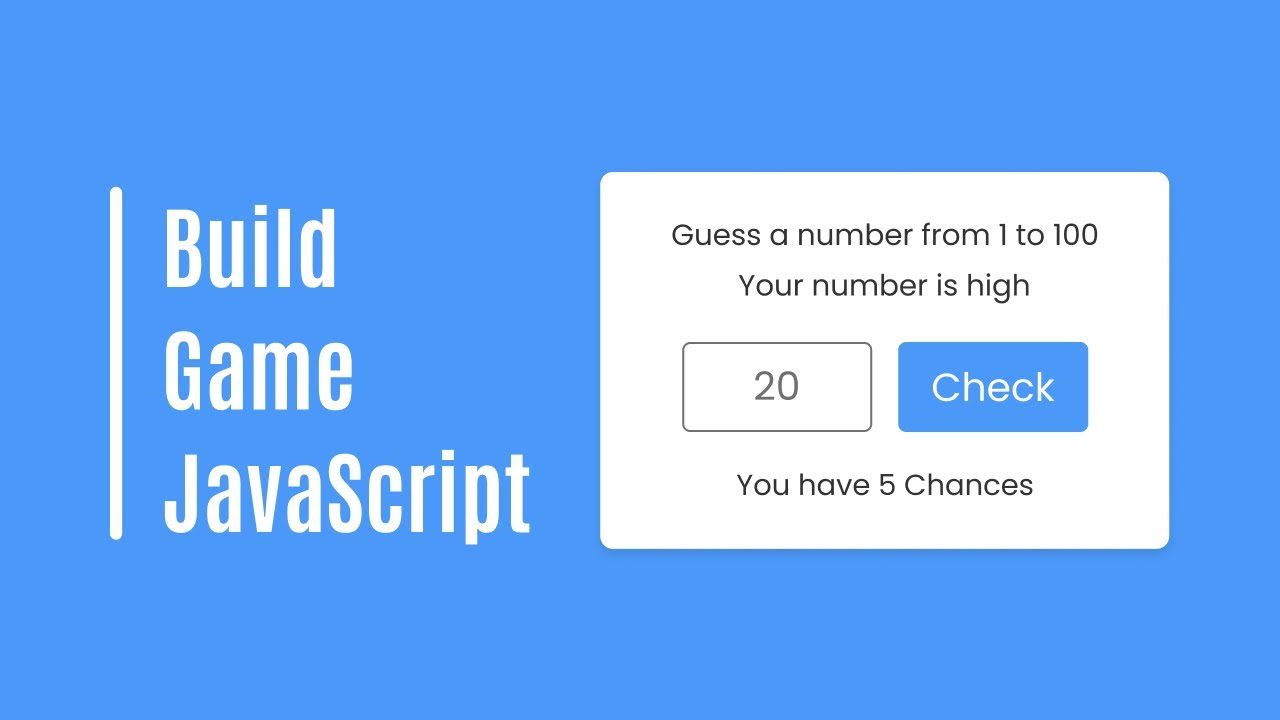 Create Game in HTML CSS & JavaScript