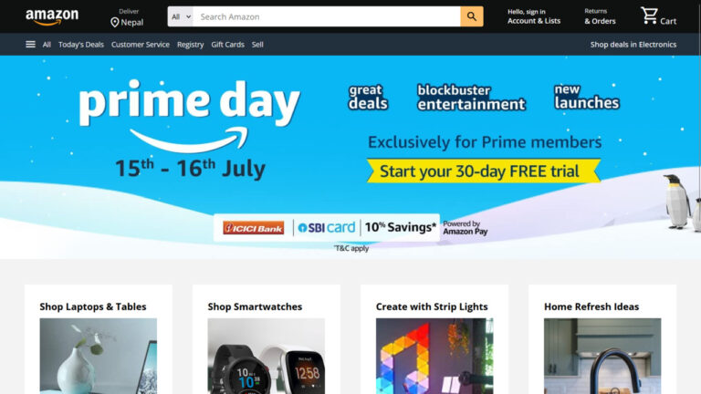 How To Create An Amazon Clone In HTML And CSS